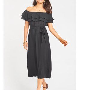 NWT Show Me Your Mumu Rosie Dress in Black
